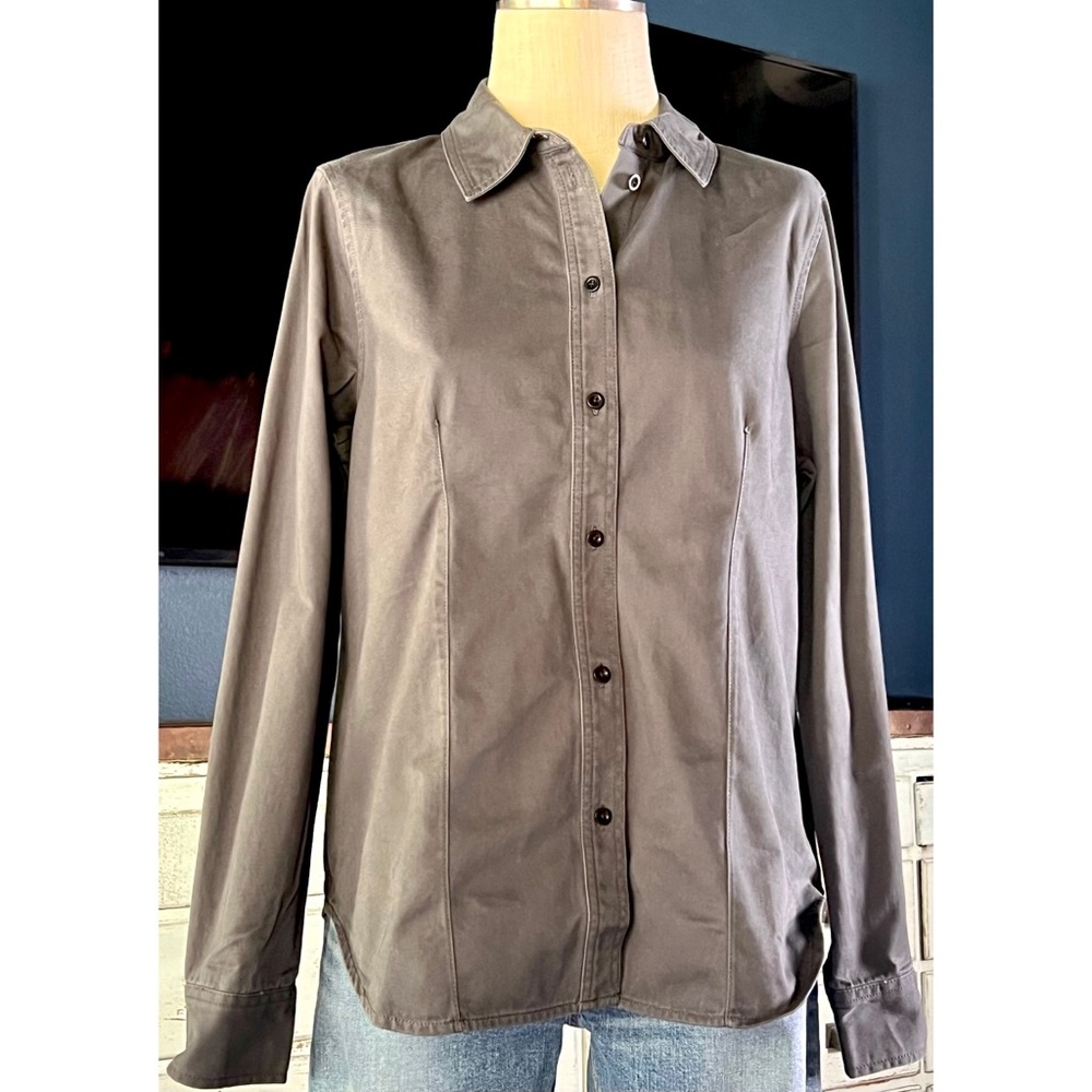 Madewell Darted Buttonup Shirt 12